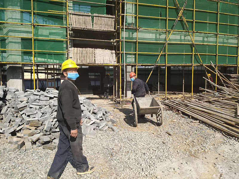 屯溪城建投公司力促項目有序復工、支持企業(yè)有序復產