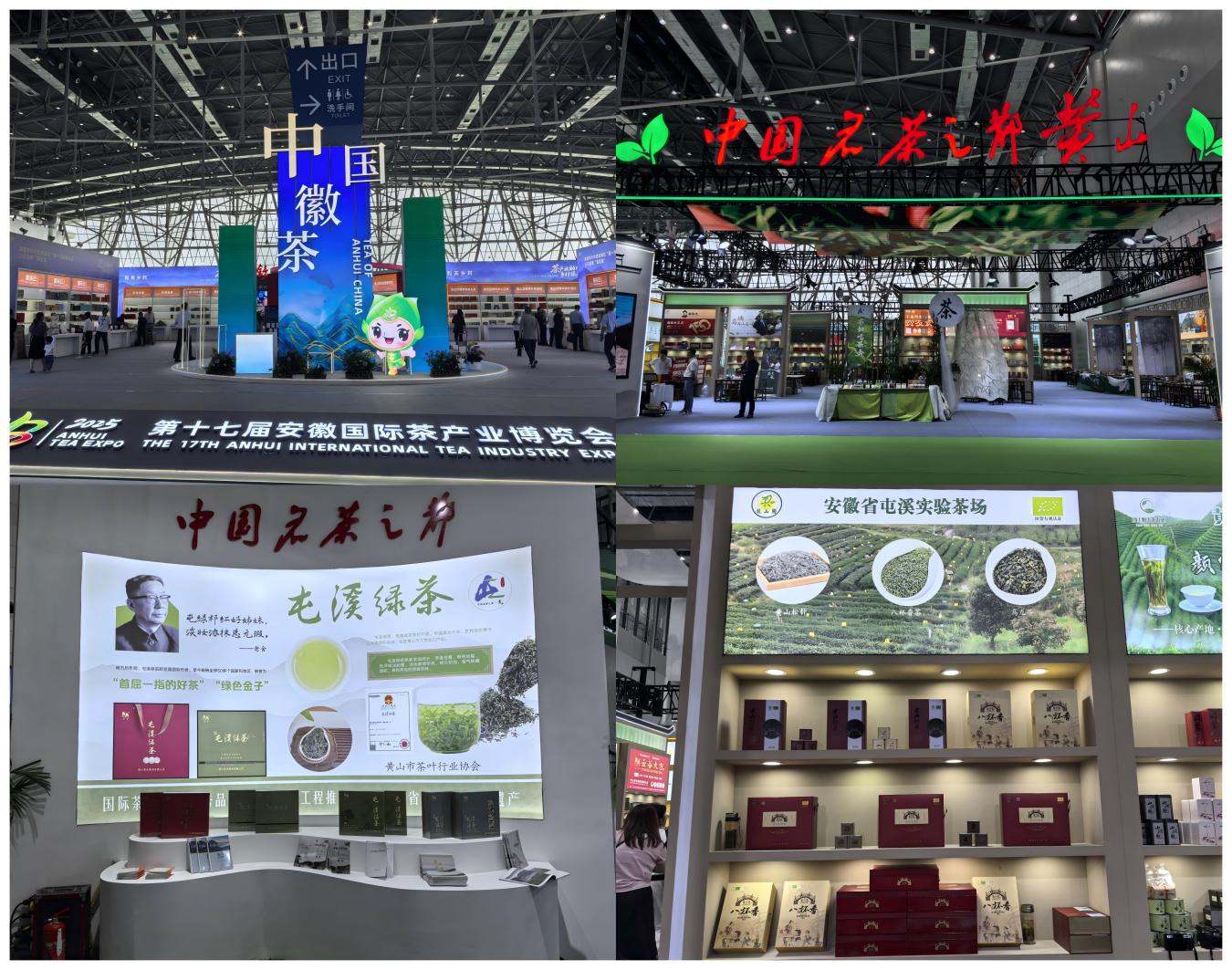 屯溪實(shí)驗茶場攜非遺技藝名優(yōu)茶亮相第十七屆安徽國際茶產(chǎn)業(yè)博覽會